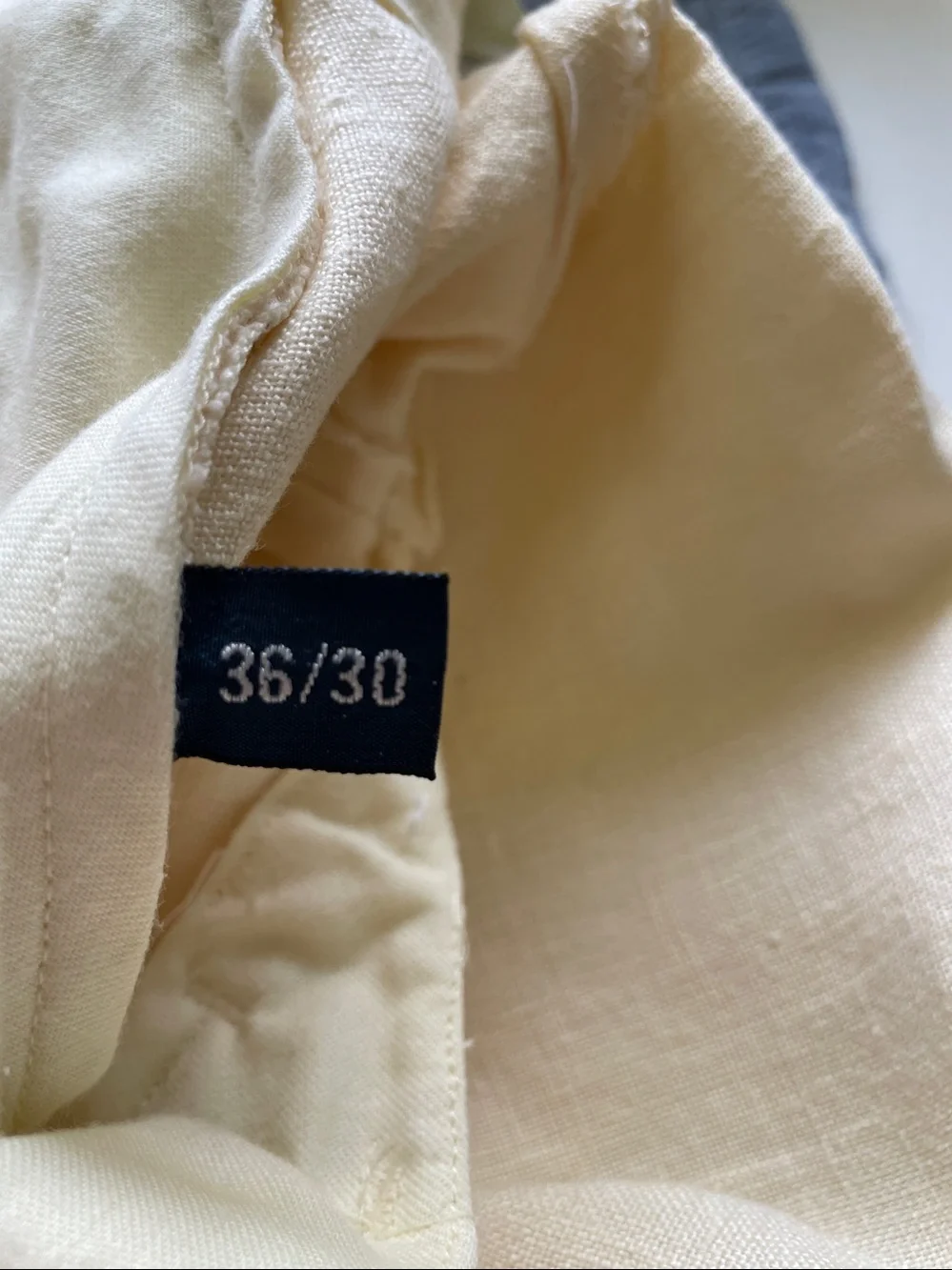 Polo Ralph Lauren Butter Linen Pants Flat Front Preppy Classic Chino Zip 36/30